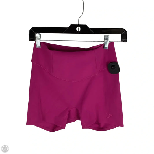 Athletic Shorts By Gym Shark In Pink, Size: M
