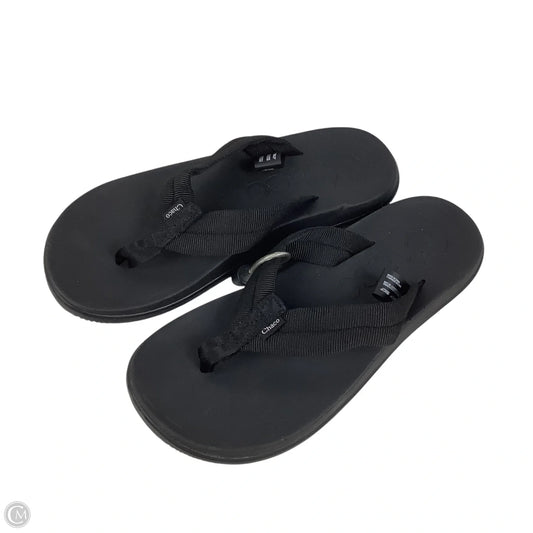 Sandals Flip Flops By Chacos In Black, Size: 7