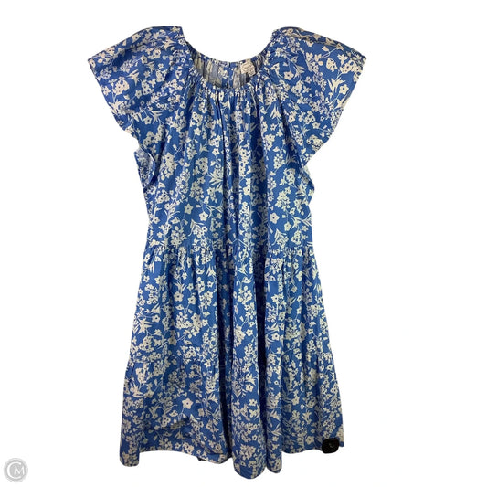 Dress Casual Short By Mudpie In Blue, Size: L