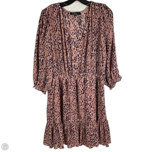 Dress Party Short By Lulus In Pink, Size: Xl