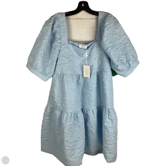Dress Casual Short By Mudpie In Blue, Size: M