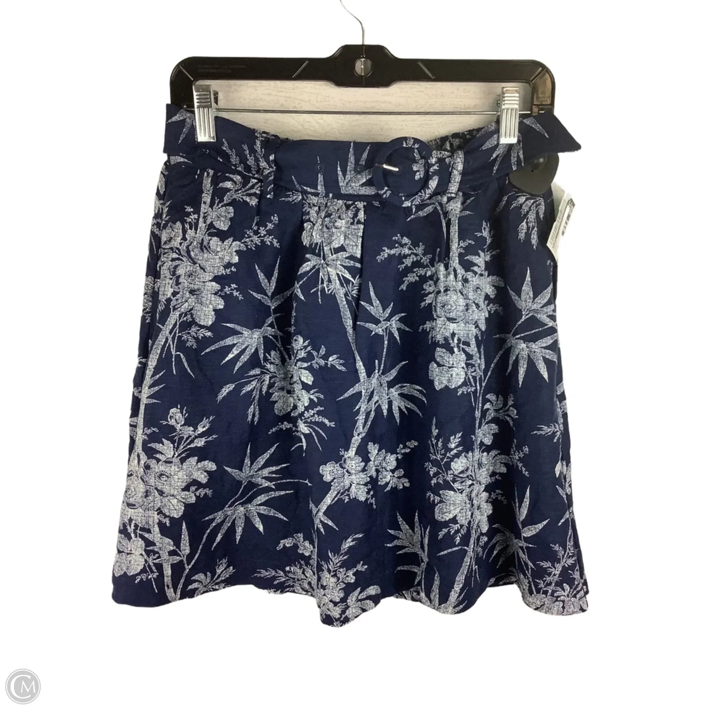 Skirt Mini & Short By Loft In Navy, Size: S