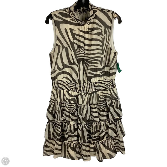 Dress Casual Short By Express In Animal Print, Size: L