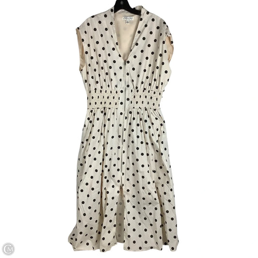 Dress Party Long By She + Sky In Polkadot Pattern, Size: Xl