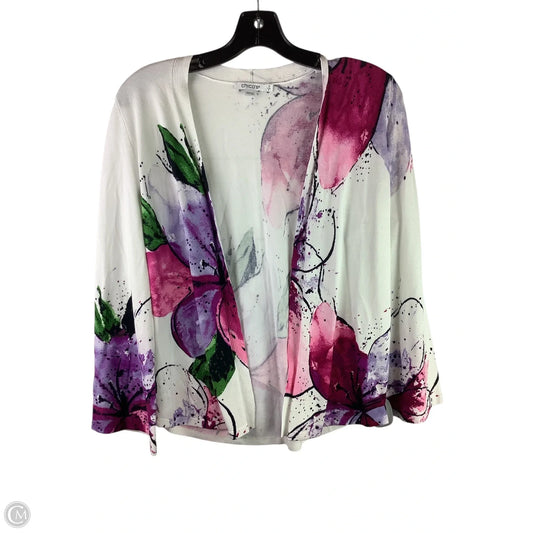Cardigan By Chicos In Multi-colored, Size: S