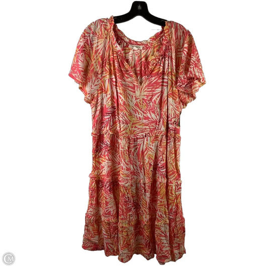 Dress Casual Short By Beachlunchlounge In Red, Size: L