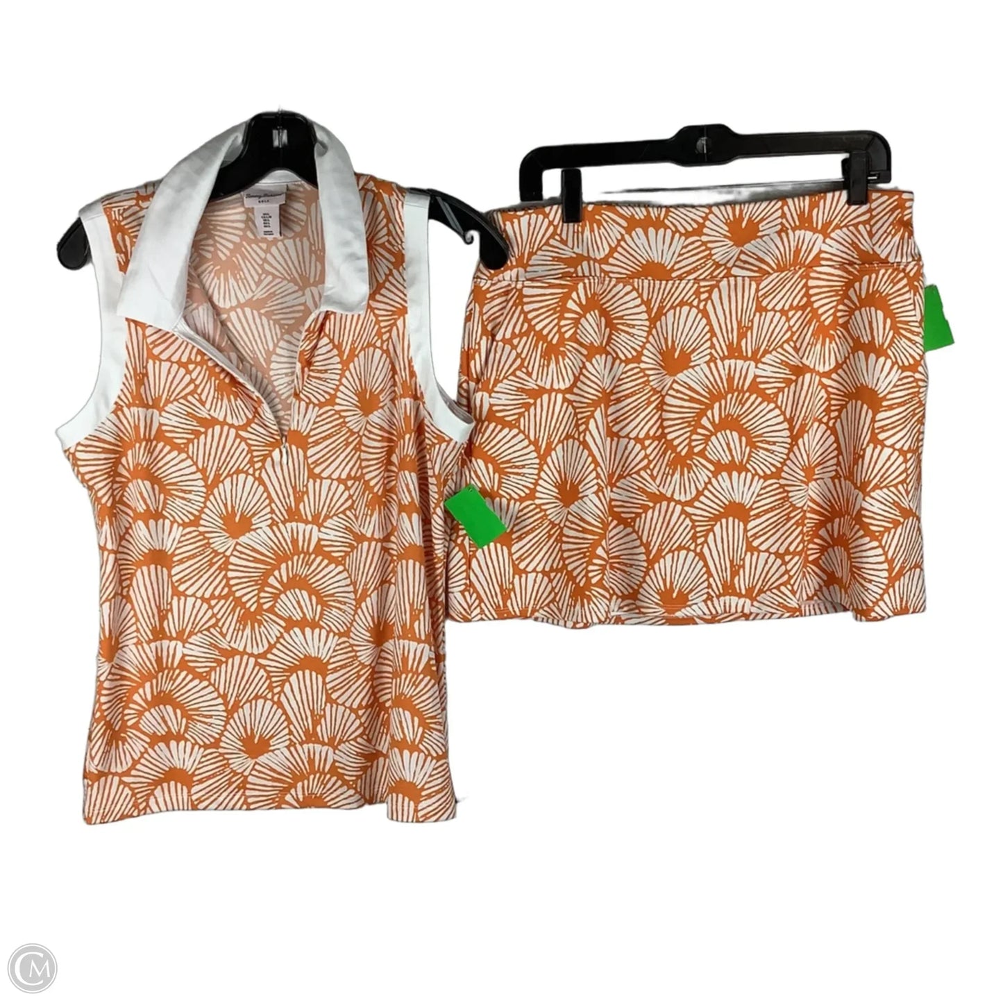 Athletic Skort 2pc By Tommy Bahama In Orange, Size: L
