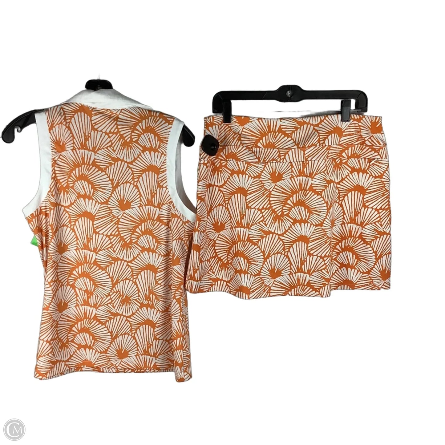 Athletic Skort 2pc By Tommy Bahama In Orange, Size: L