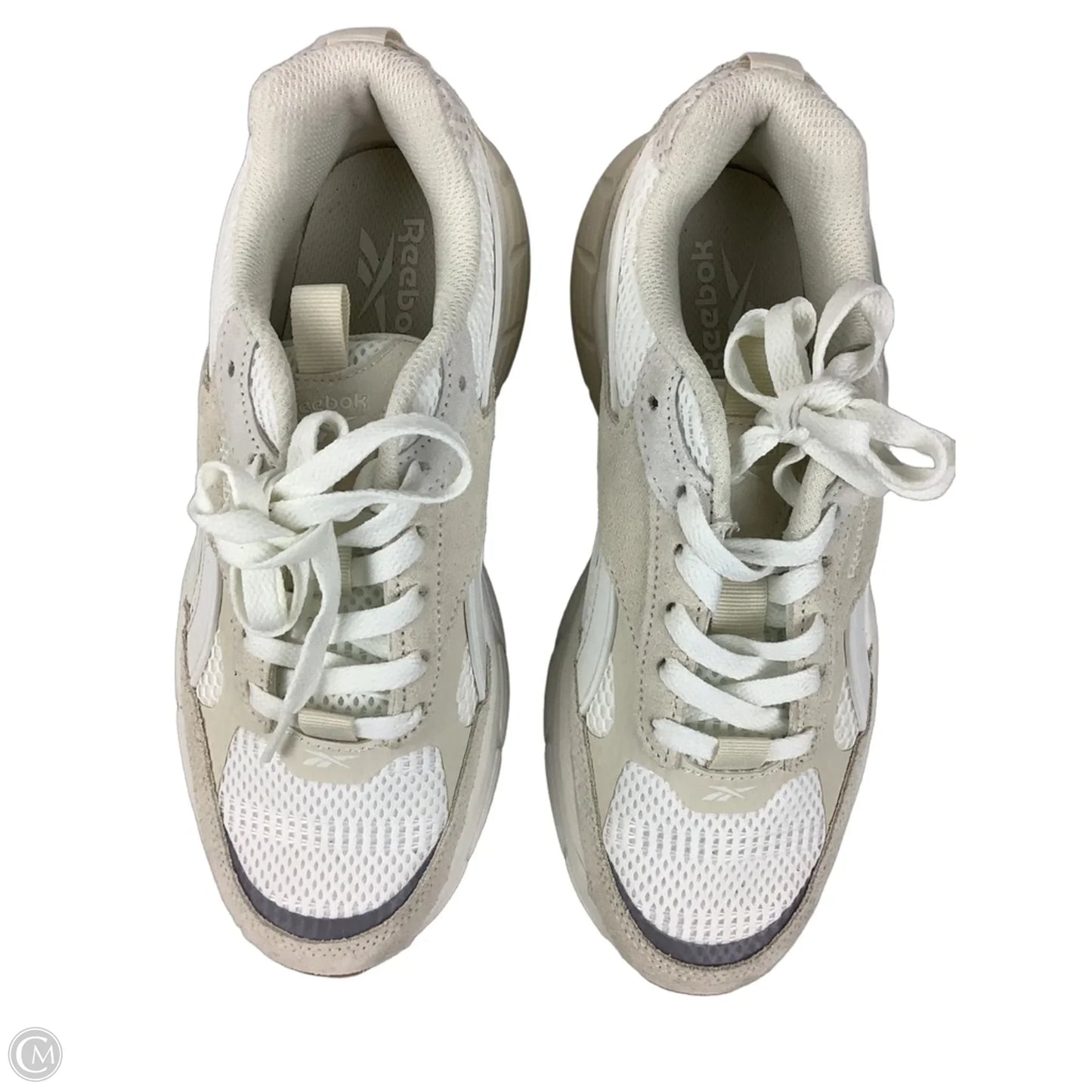 Shoes Sneakers By Reebok In Cream, Size: 8