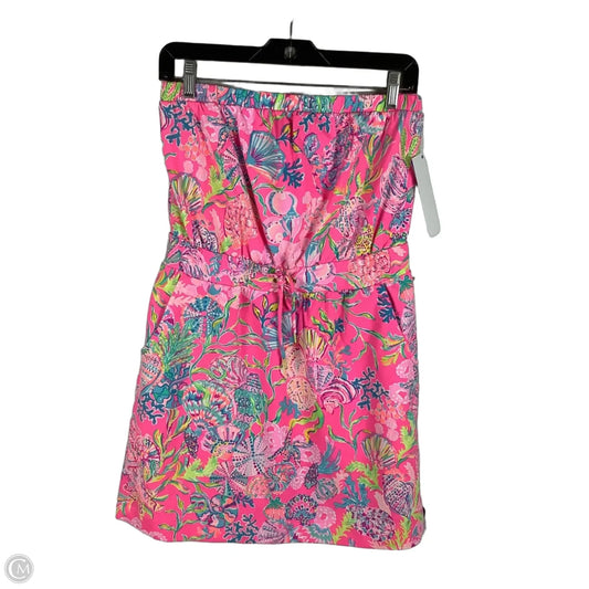 Dress Designer By Lilly Pulitzer In Pink, Size: M