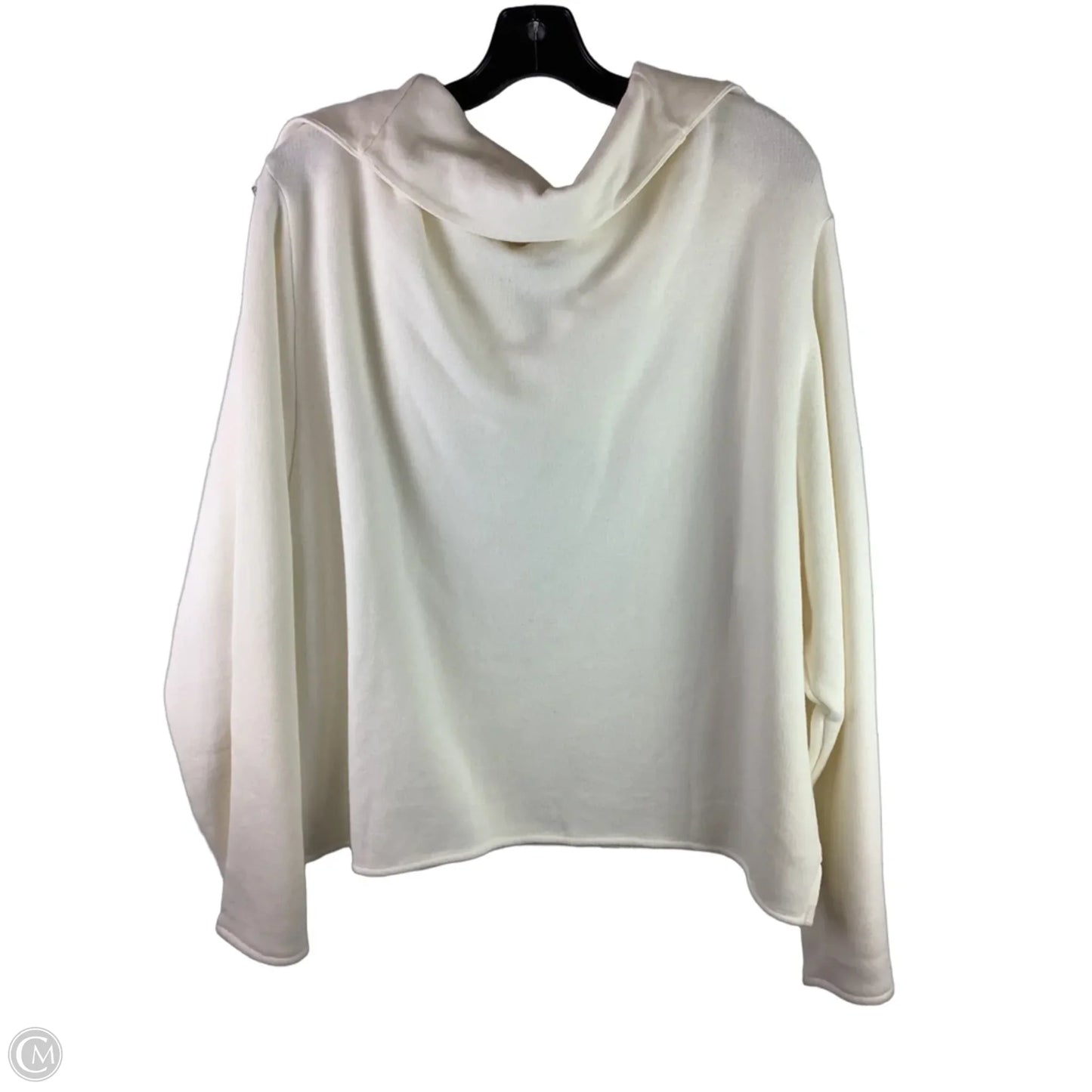 Sweatshirt Collar By J. Crew In Cream, Size: 2x