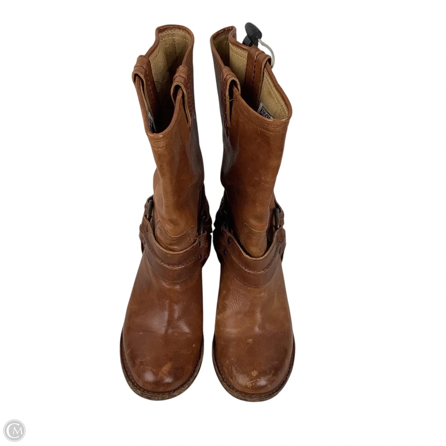 Boots Designer By Frye In Brown, Size: 7.5