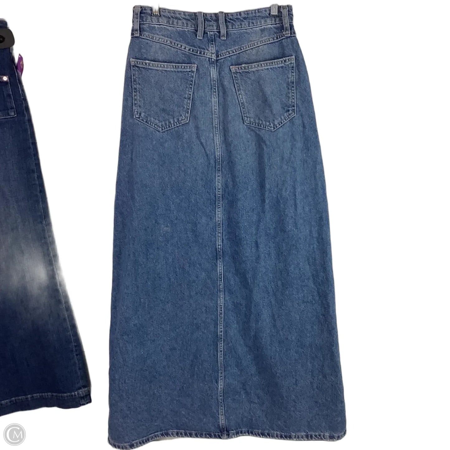 Skirt Maxi By We The Free In Blue Denim, Size: 0