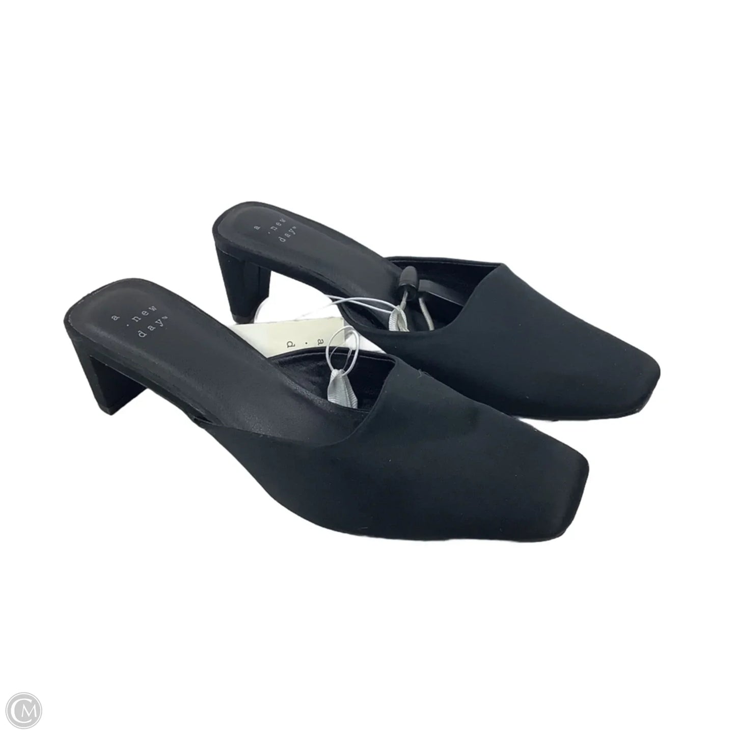 Shoes Heels Block By A New Day In Black, Size: 6