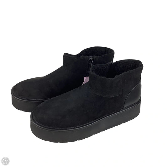 Boots Ankle Flats By Wild Fable In Black, Size: 11