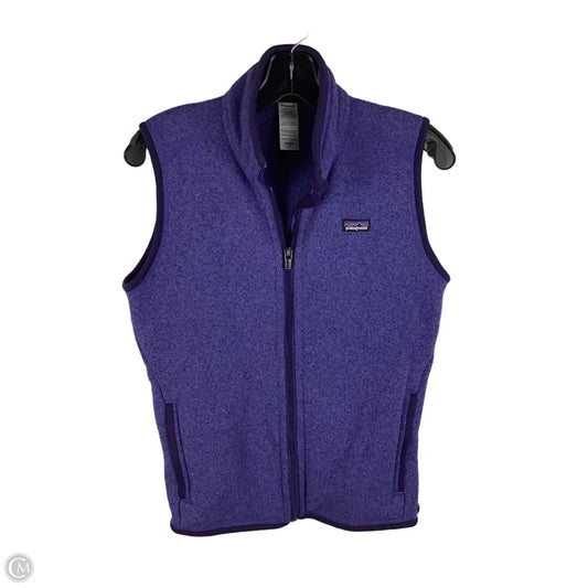 Vest Fleece By Patagonia In Purple, Size: M