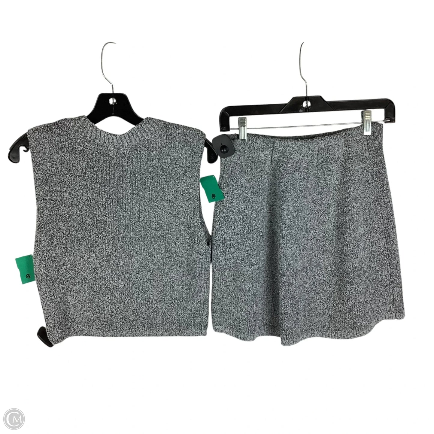 Skirt Set 2pc By Tcec In Grey, Size: S