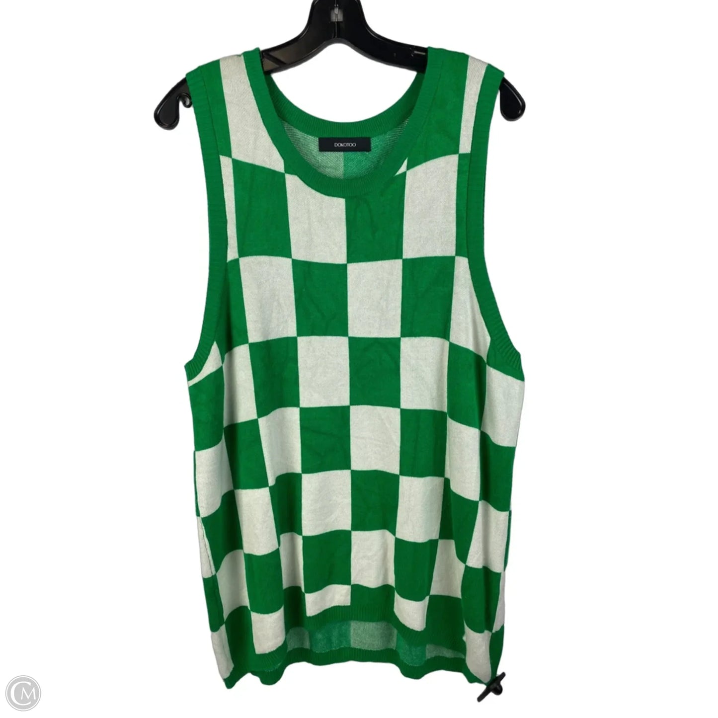 Vest Sweater By Dokotoo In Green, Size: Xl
