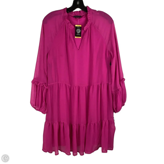 Dress Casual Short By Vince Camuto In Pink, Size: M