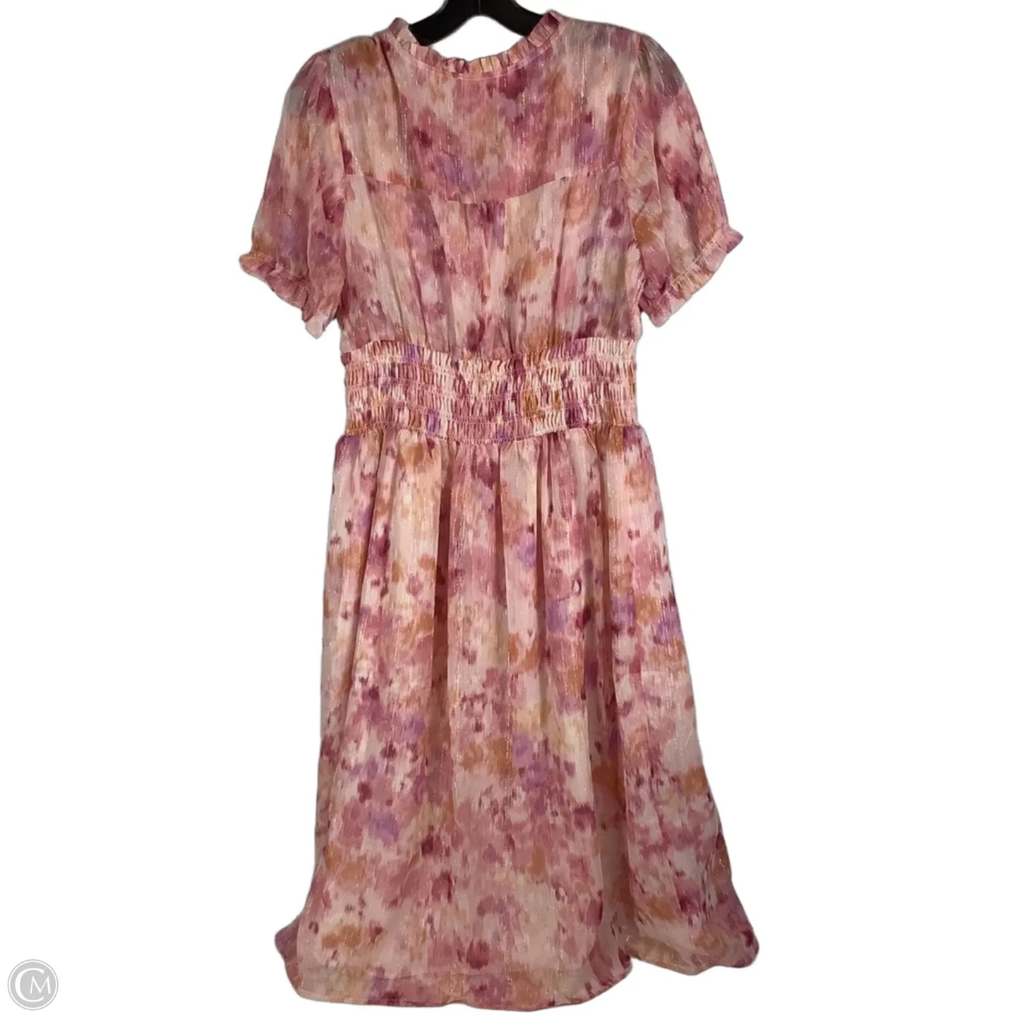 Dress Casual Maxi By Andthewhy In Pink, Size: L