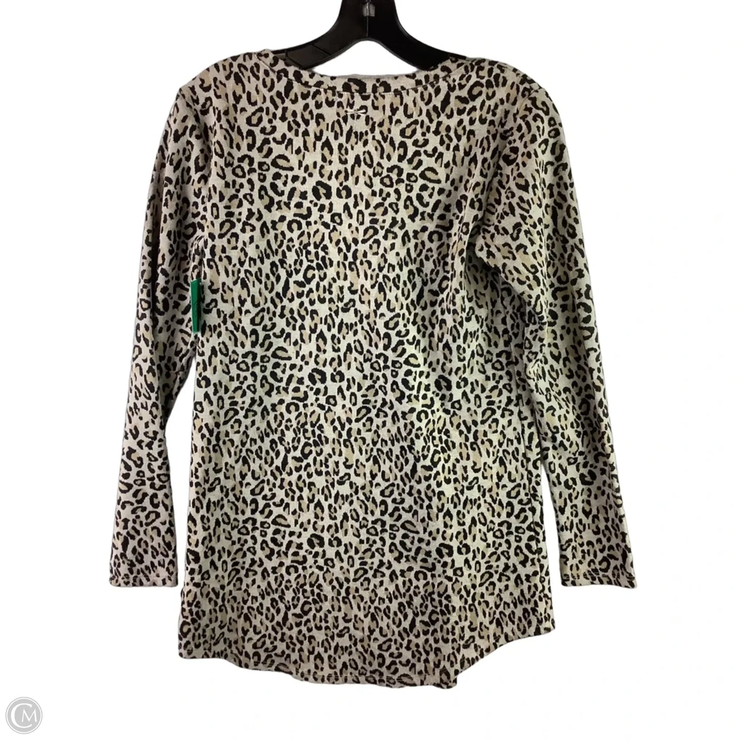 Top Long Sleeve By Tyler Boe In Animal Print, Size: Xs