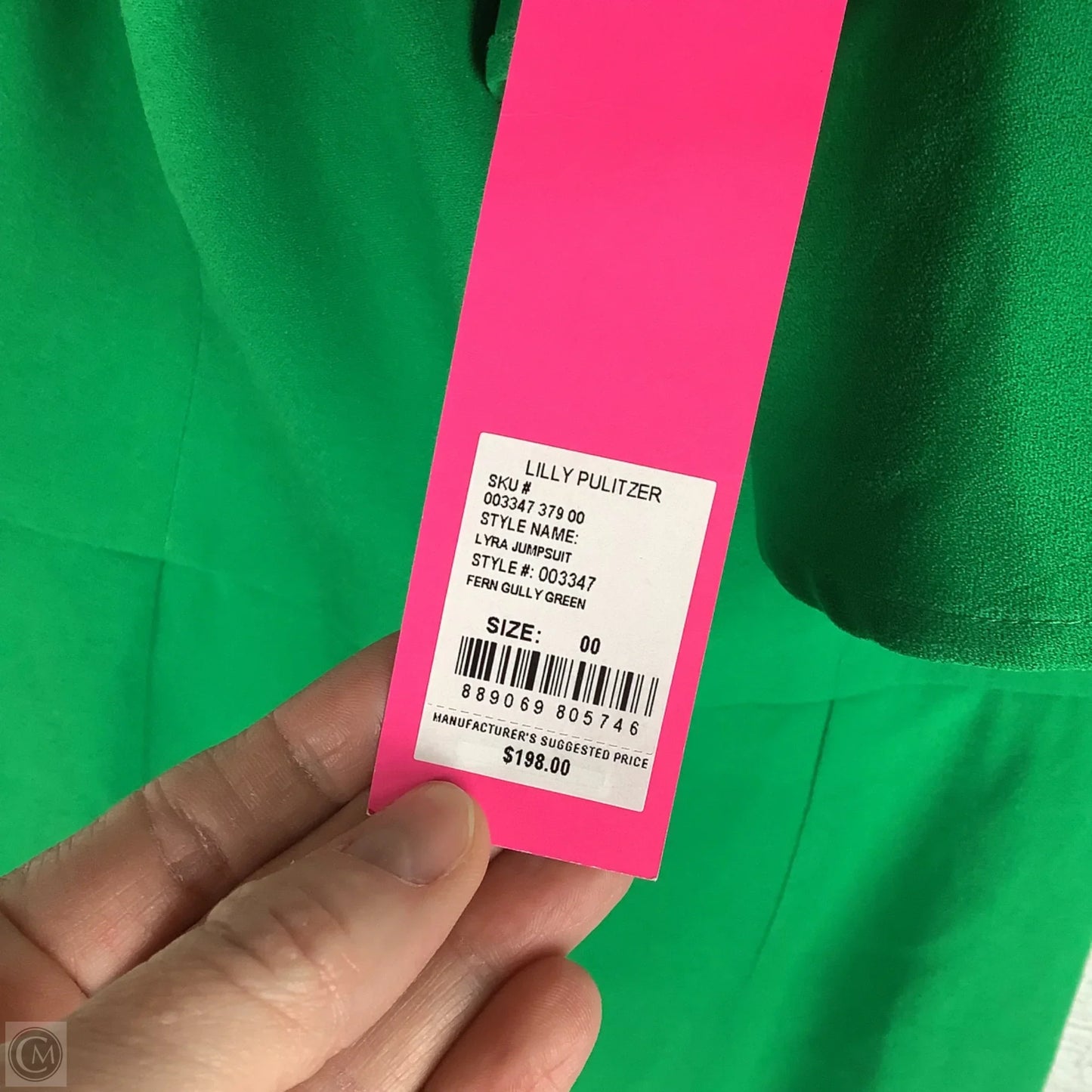 Jumpsuit Designer By Lilly Pulitzer In Green, Size: 00
