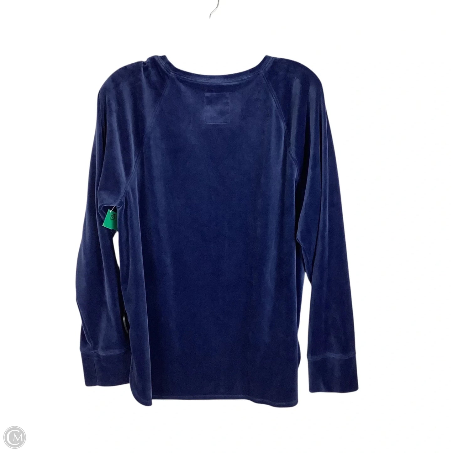 Top Long Sleeve Designer By Lilly Pulitzer In Blue, Size: Xl
