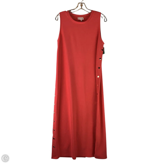 Dress Casual Maxi By Entro In Orange, Size: L