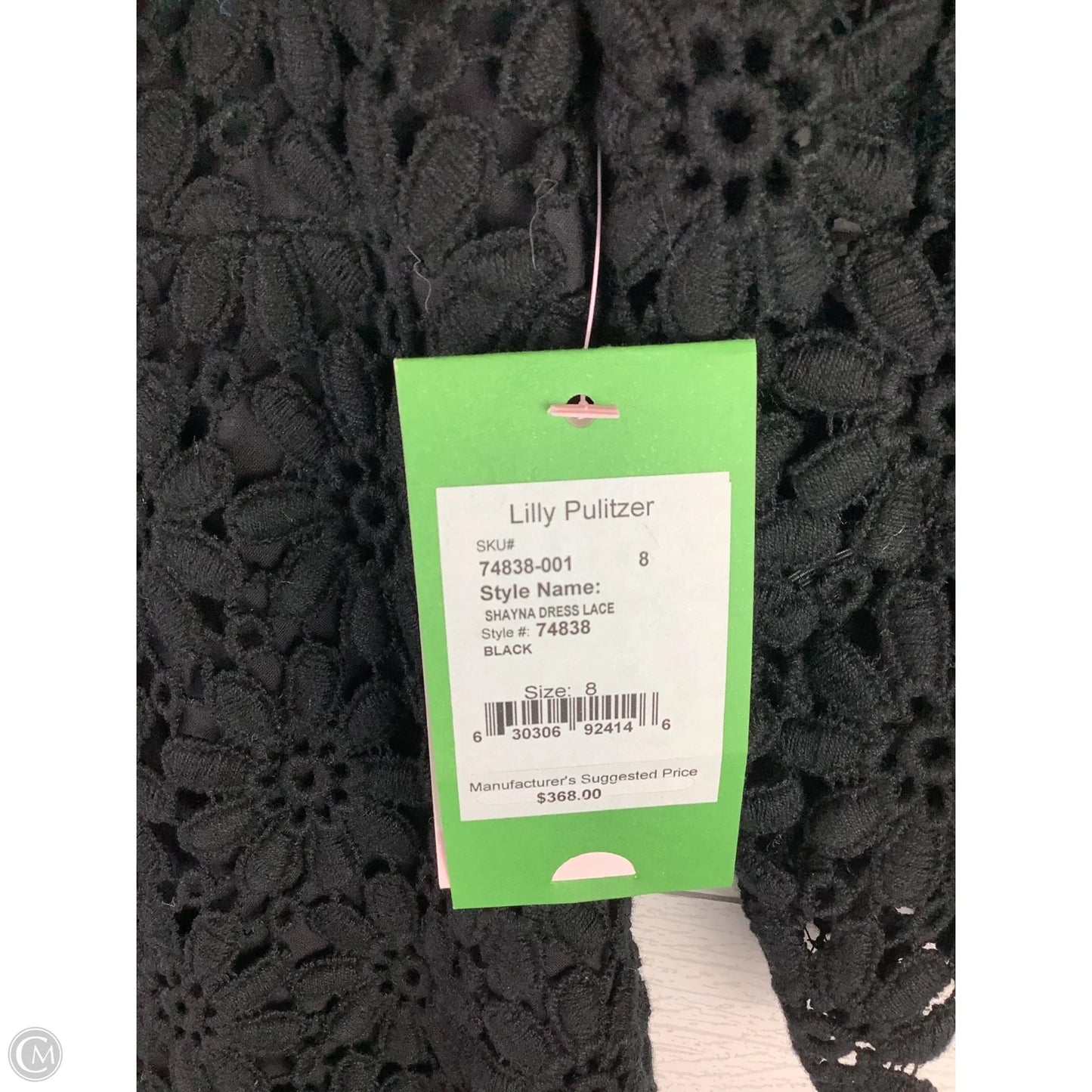 Dress Designer By Lilly Pulitzer In Black, Size: 8
