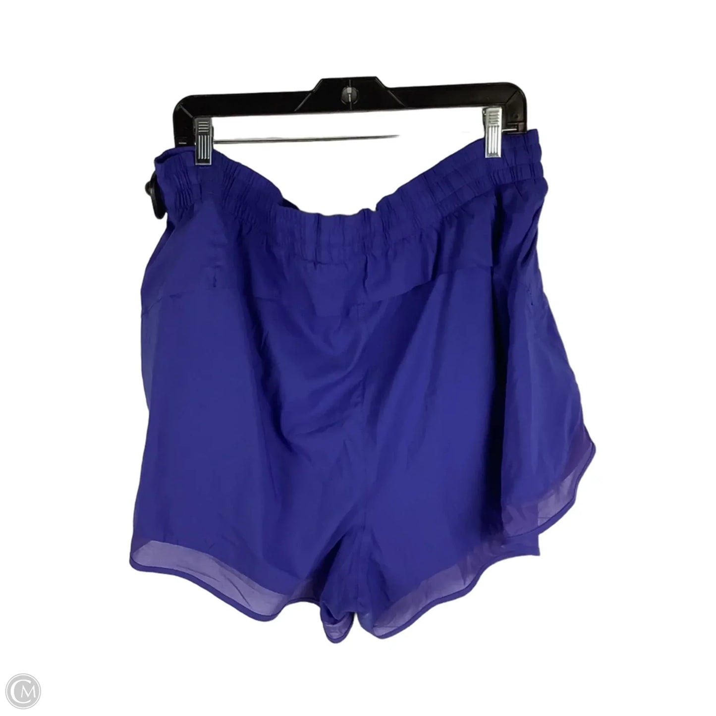 Athletic Shorts By Athleta In Purple, Size: 2x