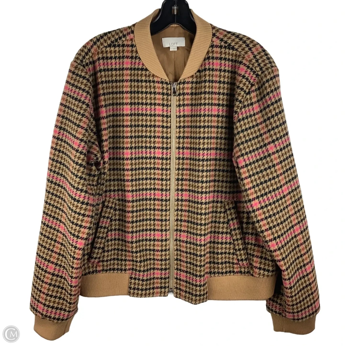 Jacket Other By Loft In Brown, Size: L