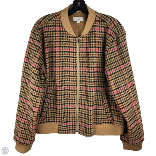 Jacket Other By Loft In Brown, Size: L