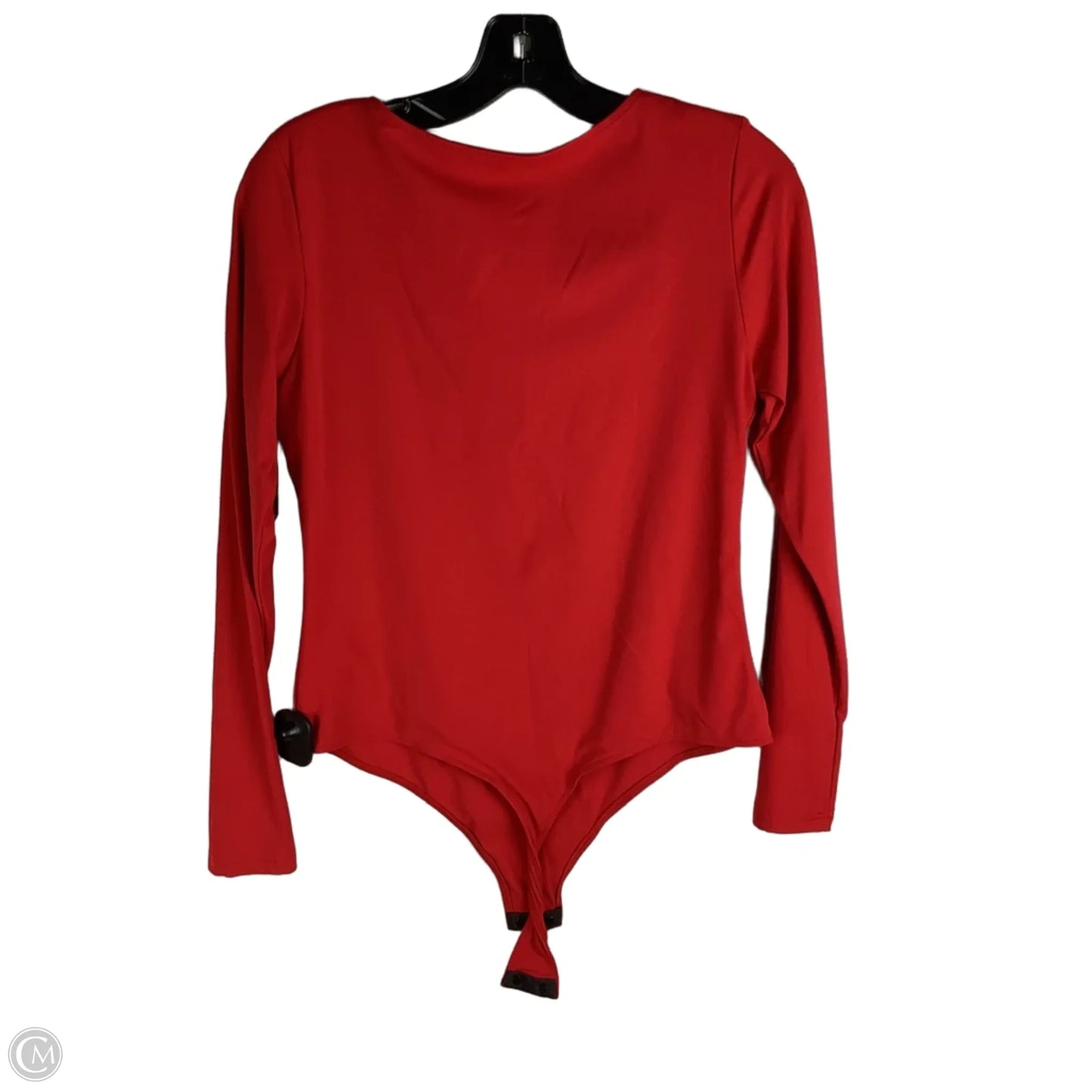 Bodysuit By Clothes Mentor In Red, Size: L