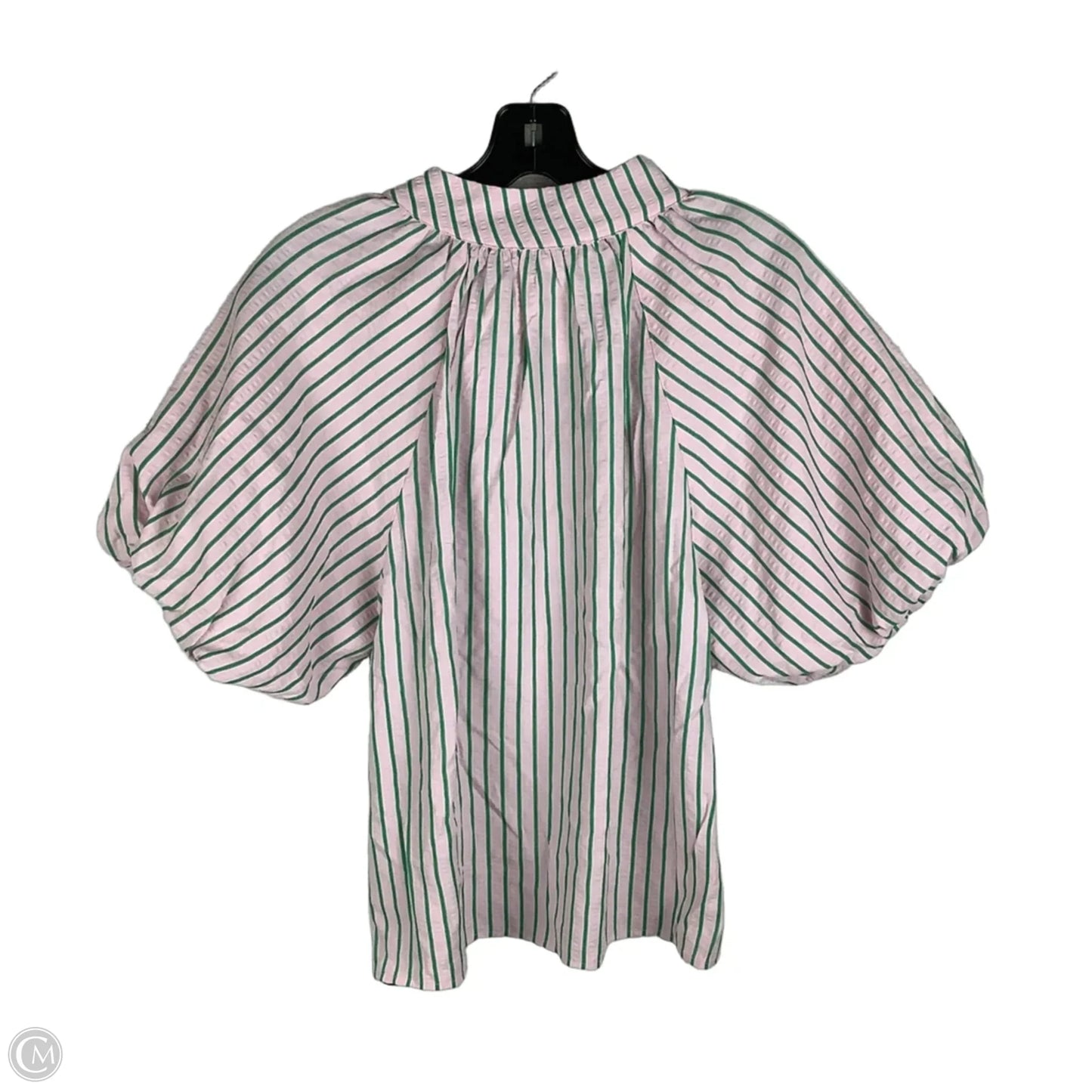 Top Short Sleeve By Thml In Green & Pink, Size: Xs