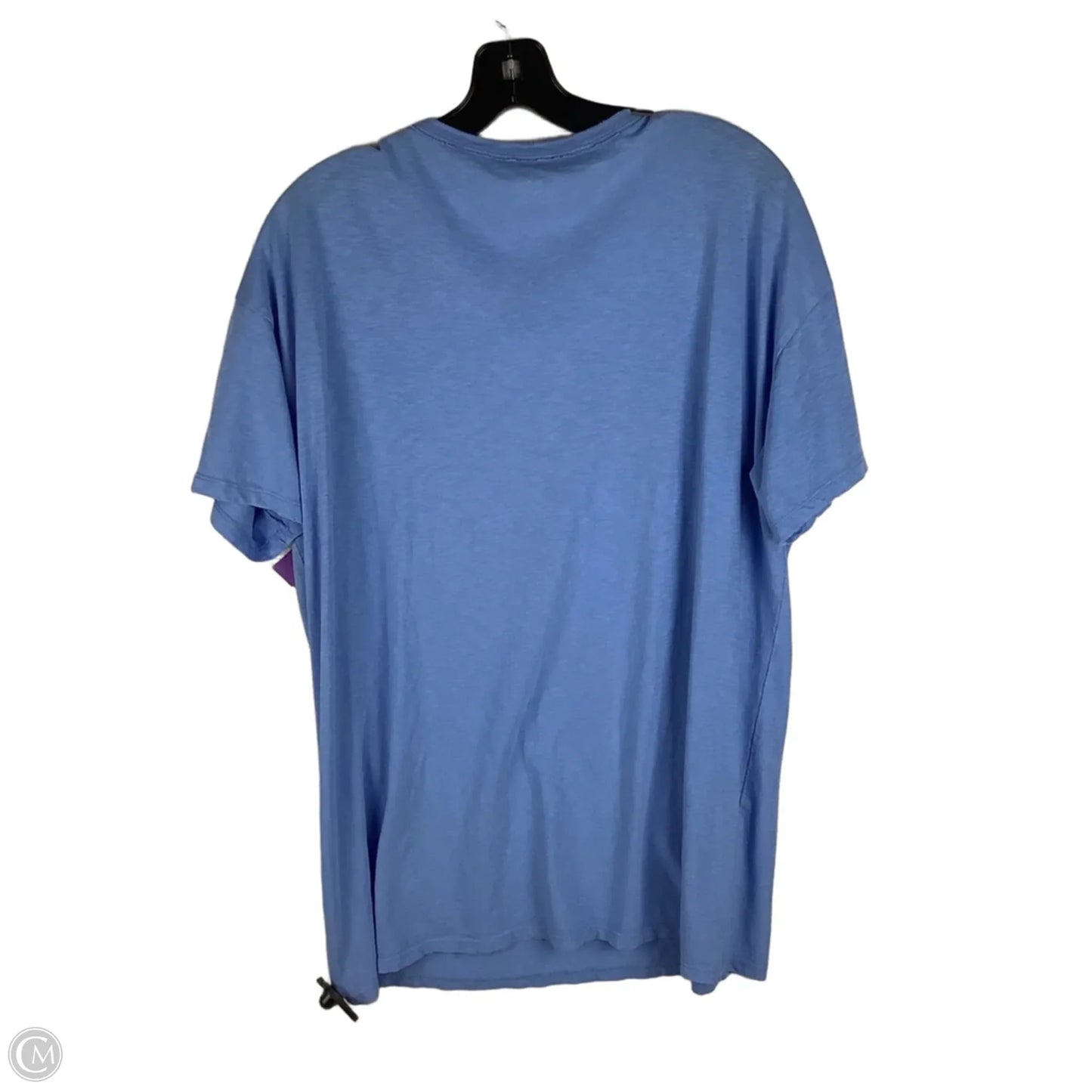 Top Short Sleeve By Aerie In Blue, Size: M