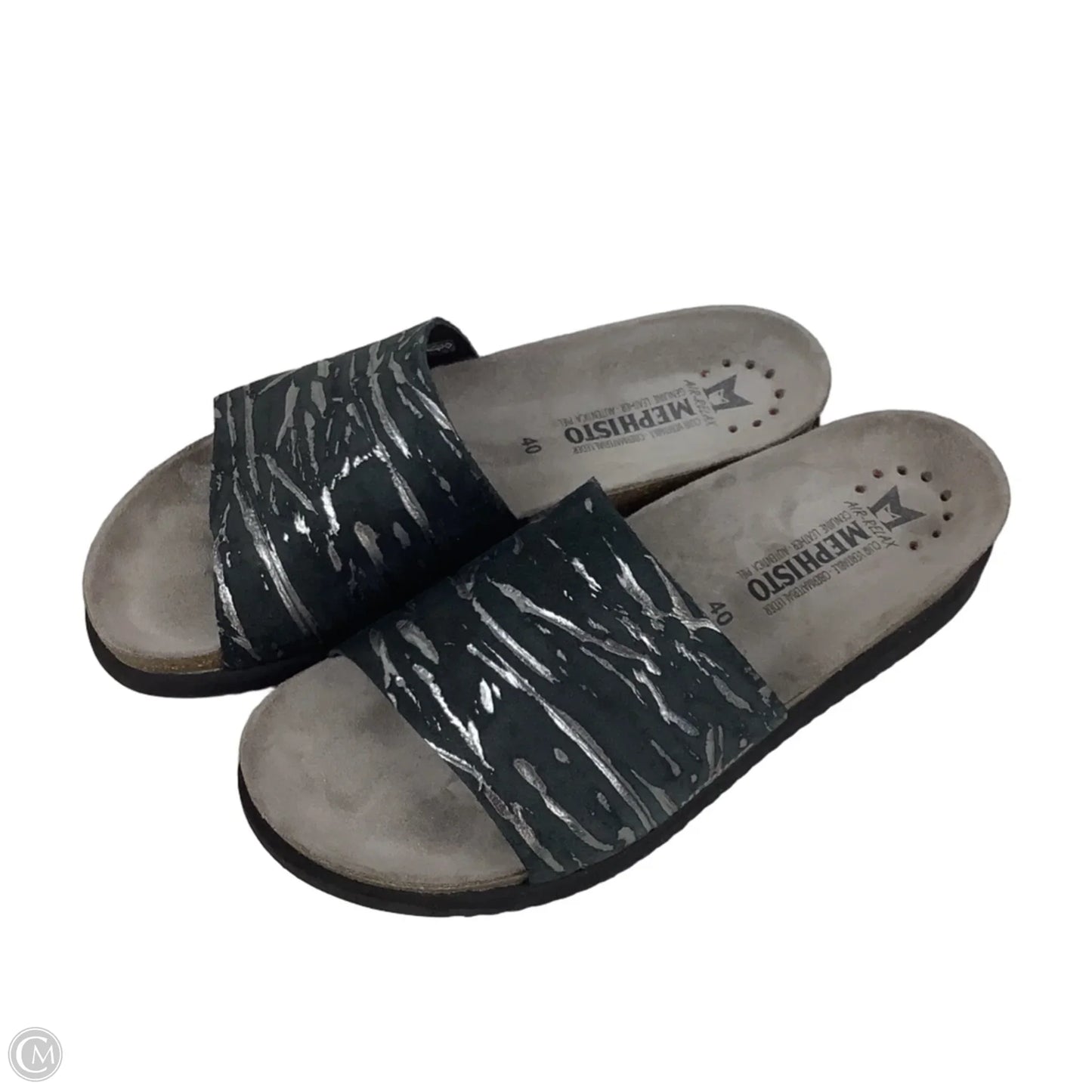 Sandals Flats By Mephisto In Black, Size: 9.5 (40)