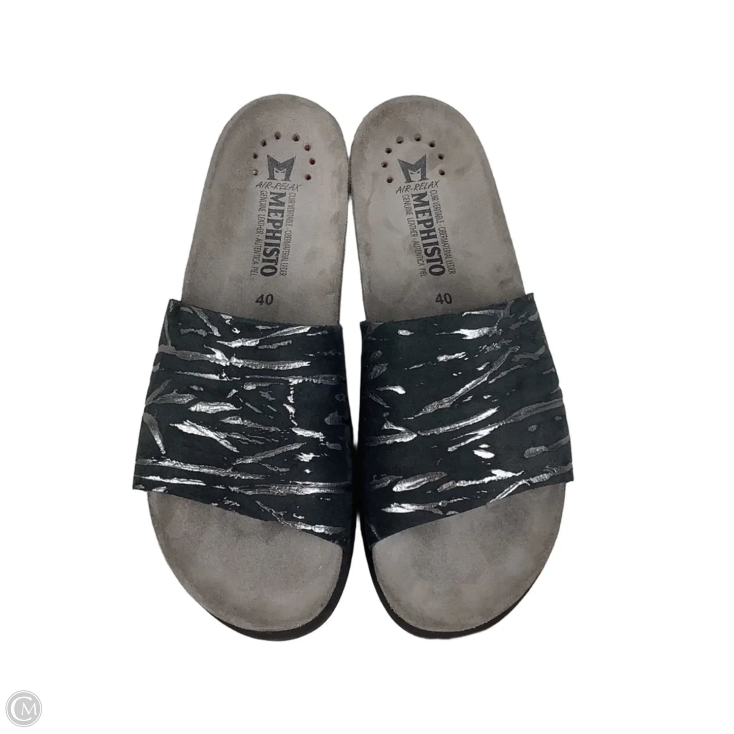 Sandals Flats By Mephisto In Black, Size: 9.5 (40)