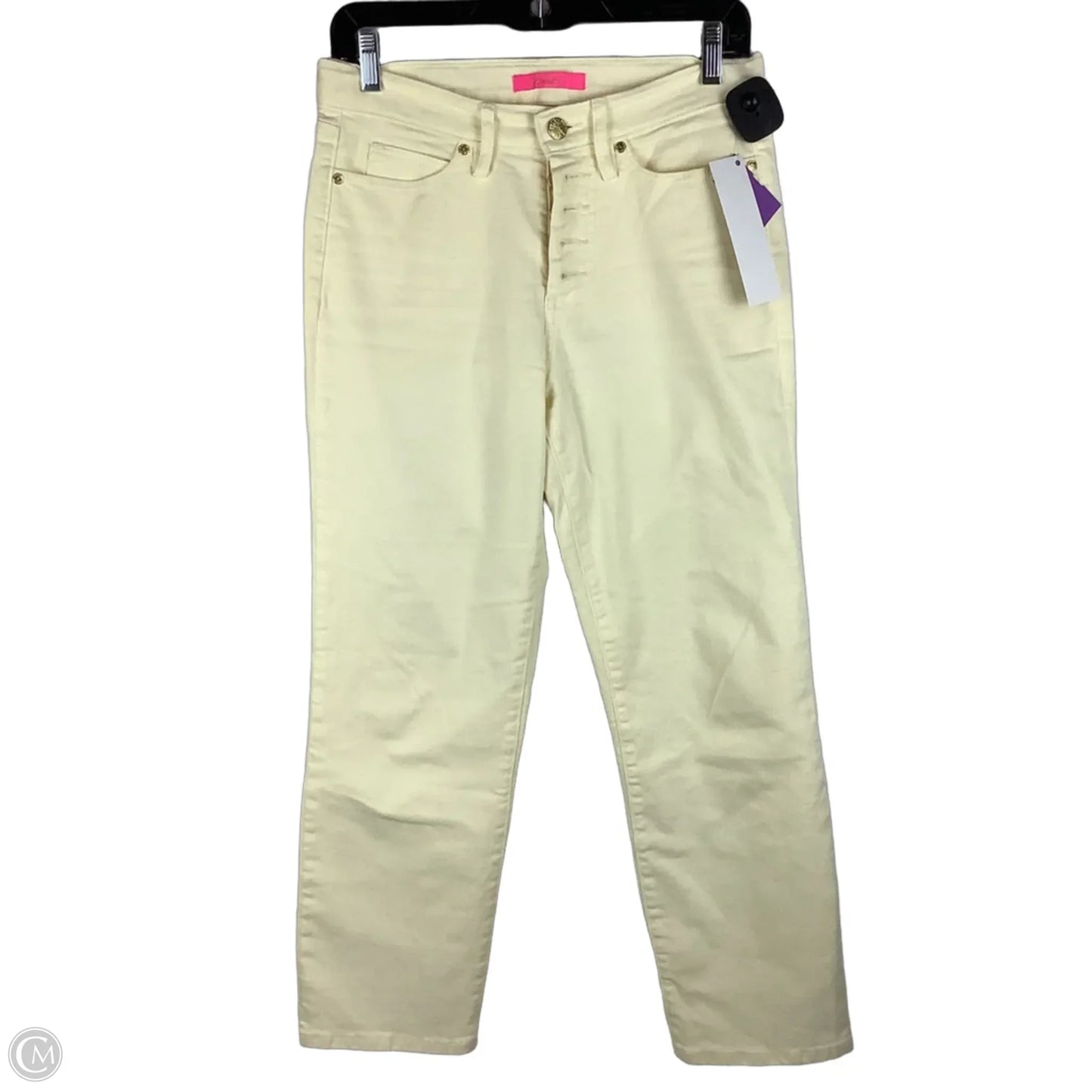 Pants Designer By Lilly Pulitzer In Yellow, Size: 2