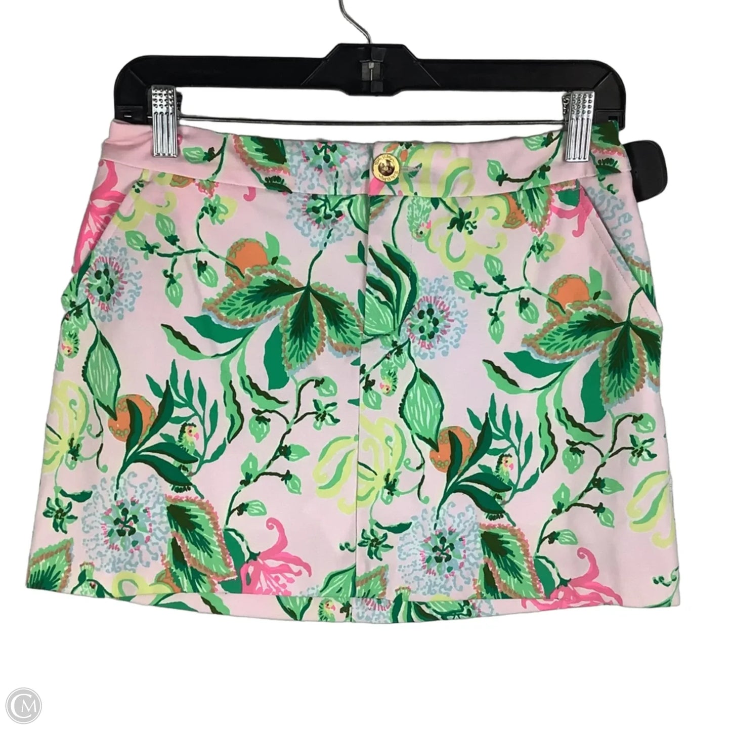 Skort Designer By Lilly Pulitzer In Green, Size: 0