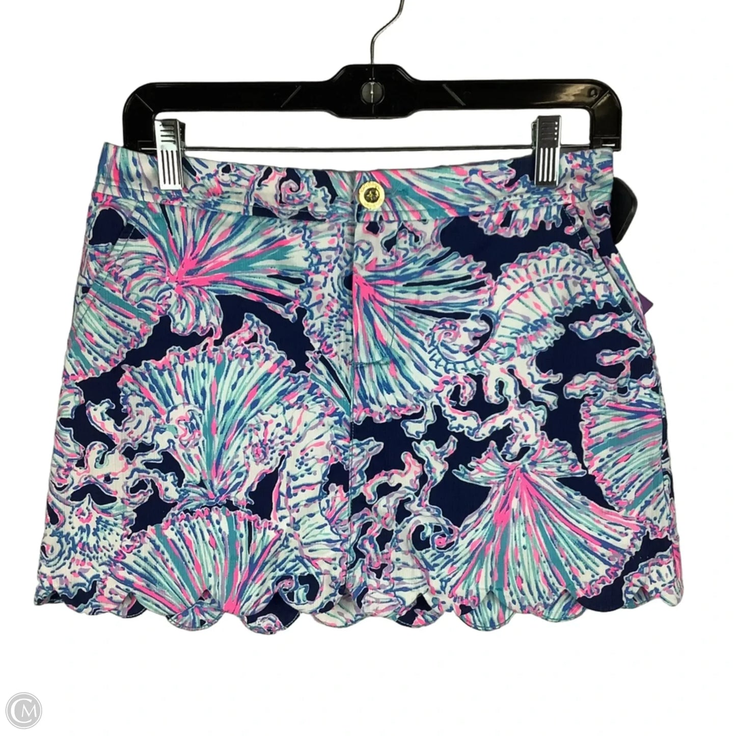 Skort Designer By Lilly Pulitzer In Blue, Size: 0