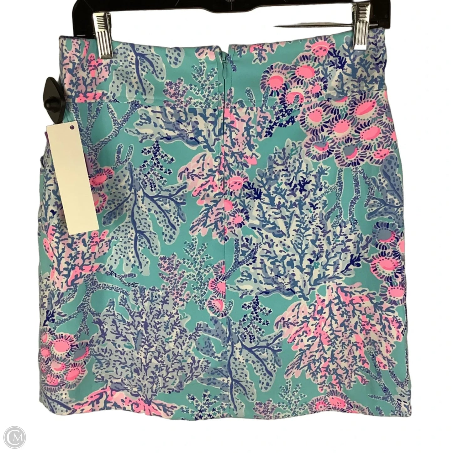 Skort Designer By Lilly Pulitzer In Blue & Pink, Size: 2