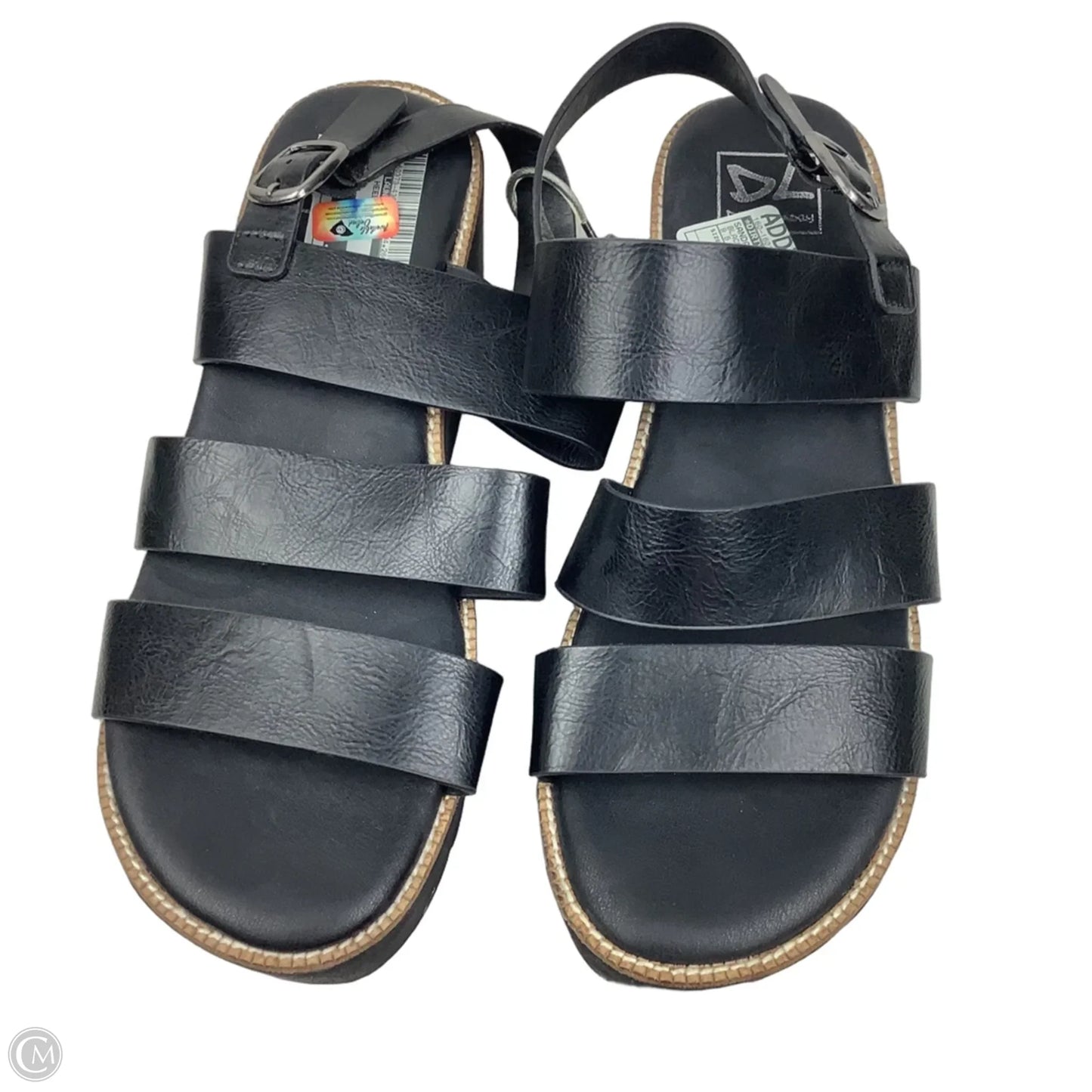 Sandals Heels Wedge By Dirty Laundry In Black, Size: 9.5