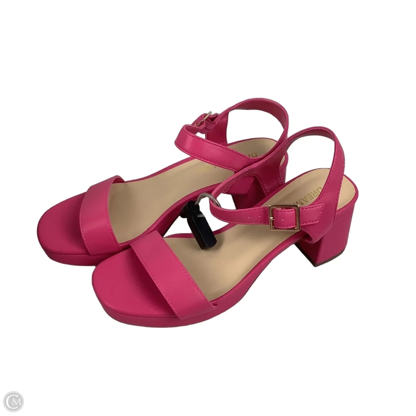 Shoes Heels Block By Dream Pairs In Pink, Size: 7.5