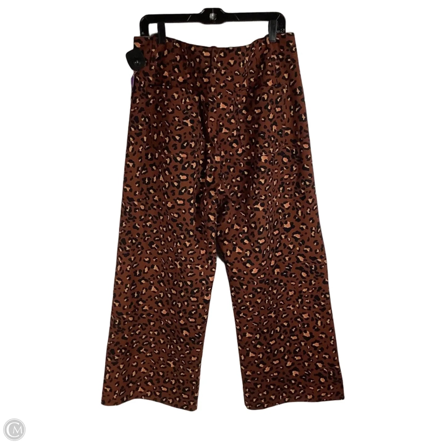 Pants Wide Leg By Maeve In Animal Print, Size: 14 (32)
