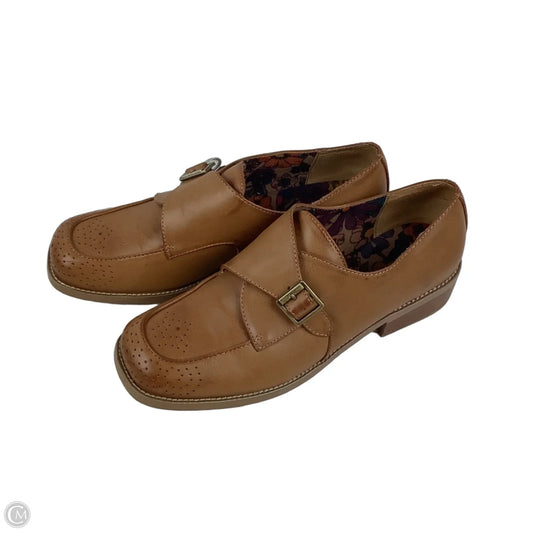 Shoes Flats By Korks In Brown, Size: 9