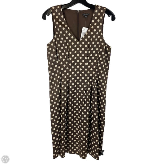 Dress Work By Ann Taylor In Brown, Size: 2