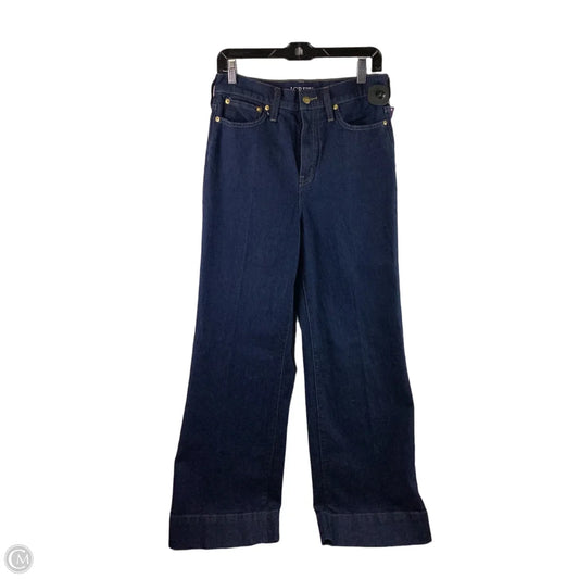 Jeans Straight By J. Crew In Blue Denim, Size: 4 (27)