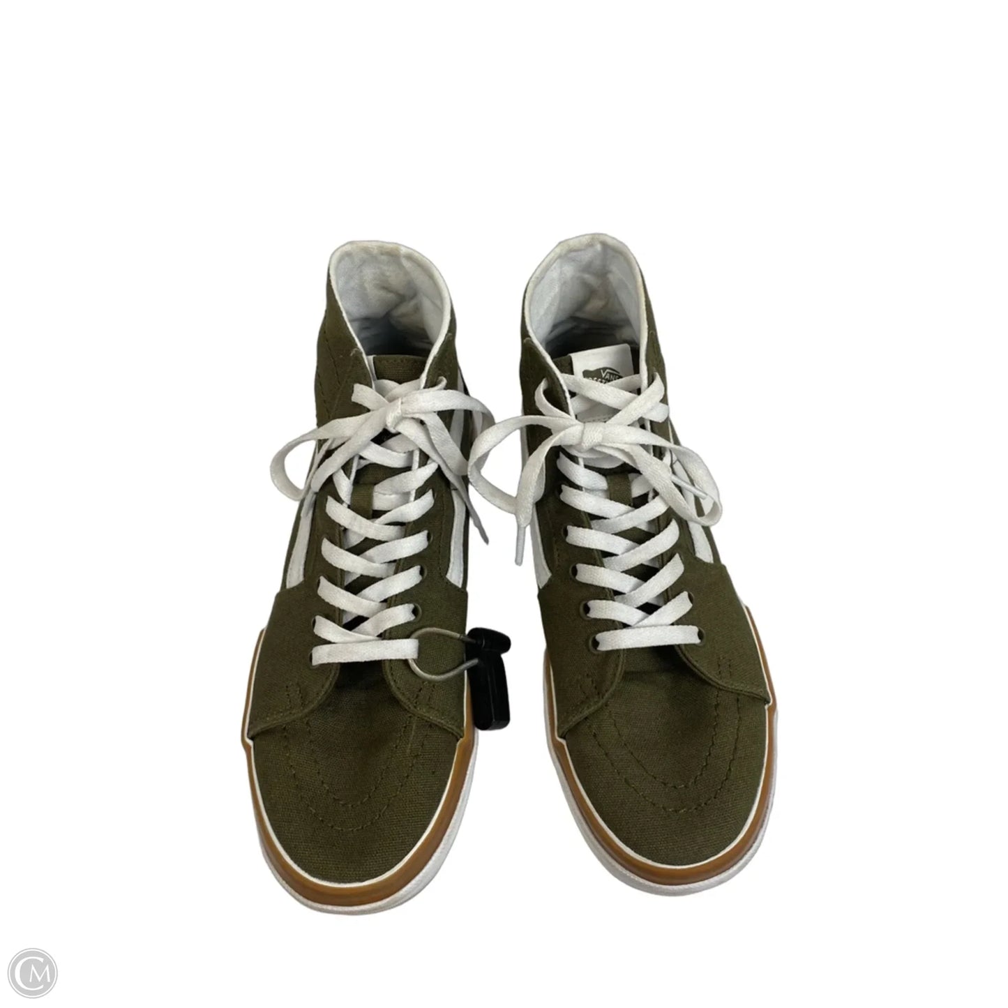 Shoes Sneakers By Vans In Green, Size: 10