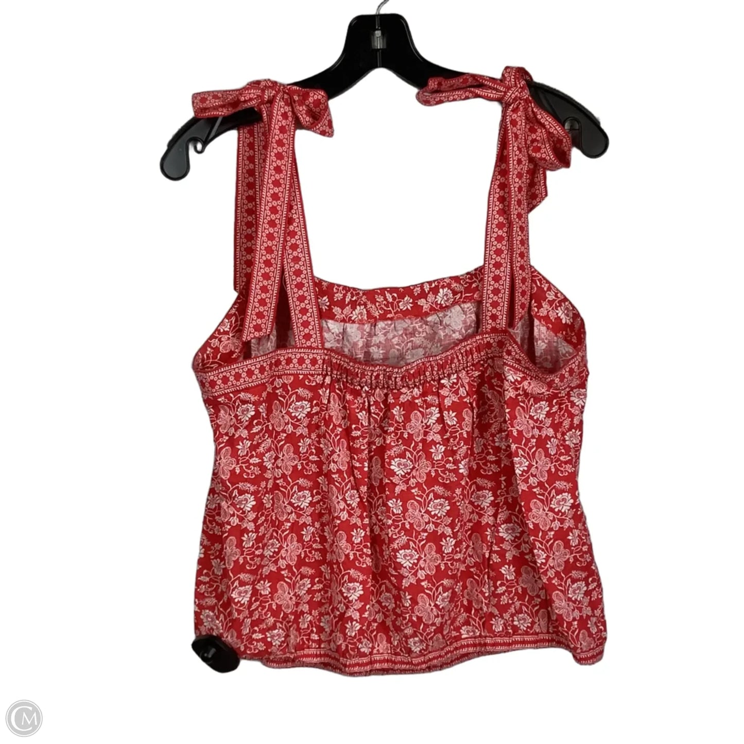 Top Sleeveless By Max Studio In Red, Size: Xl