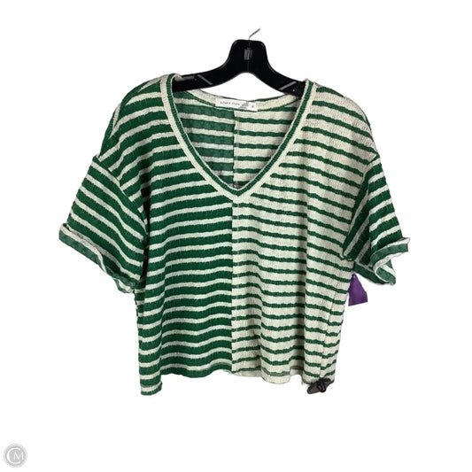 Top Short Sleeve By Altard State In Green, Size: M
